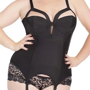 Chic Black Women's Shapewear Corset